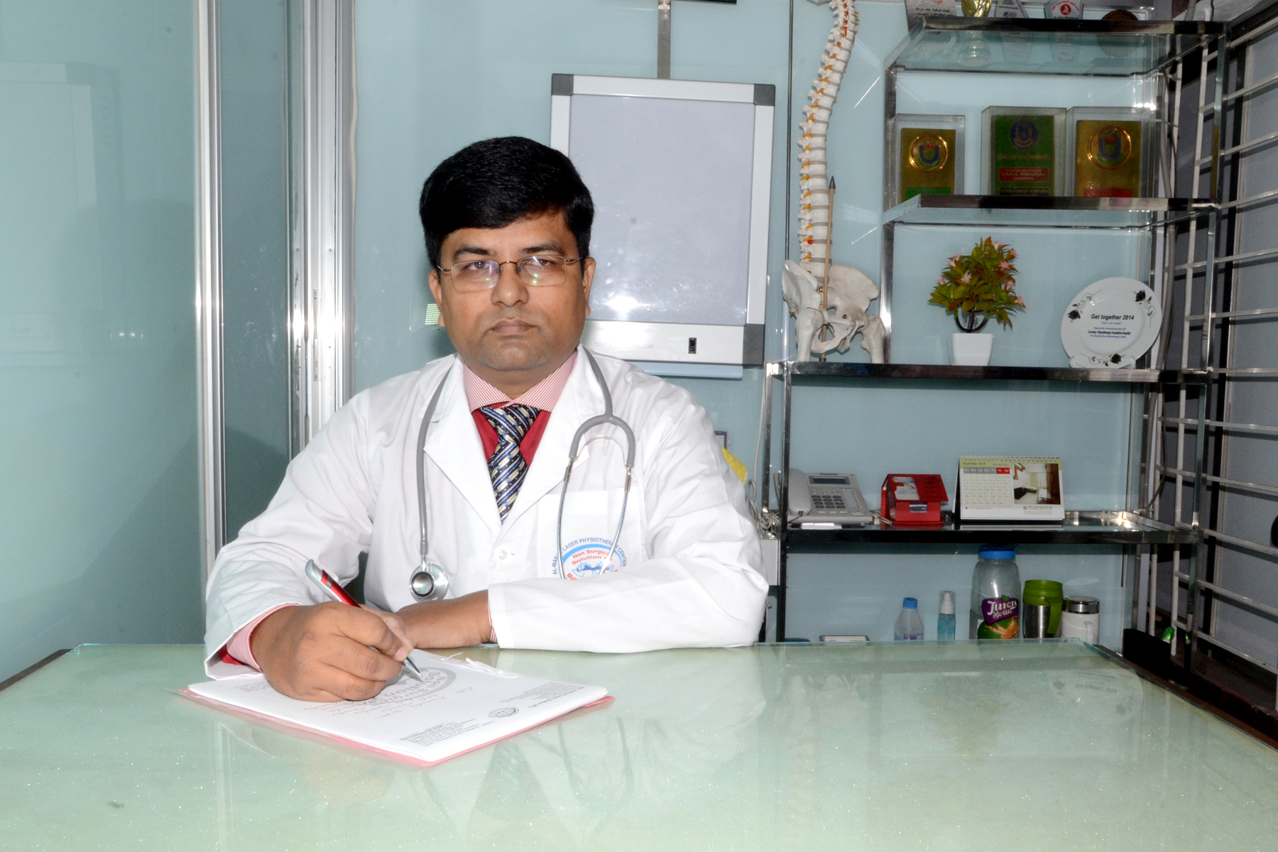 Expert Physiotherapist Providing Treatment